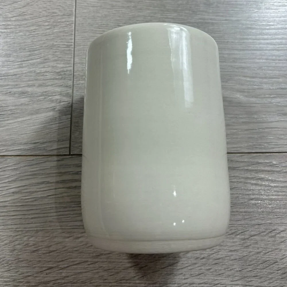 White Ceramic Swear Word Mug Vase “Douche Canoe”